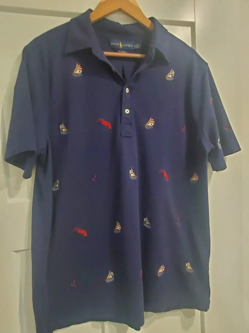 Ralph Lauren POLO Collat Shirt Size Large